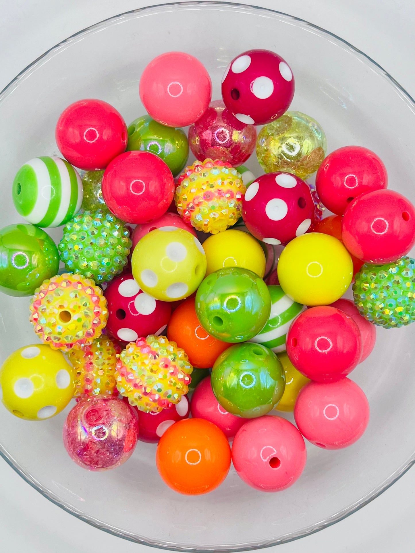 Juicy Fruit 50 piece Acrylic Bead Mix