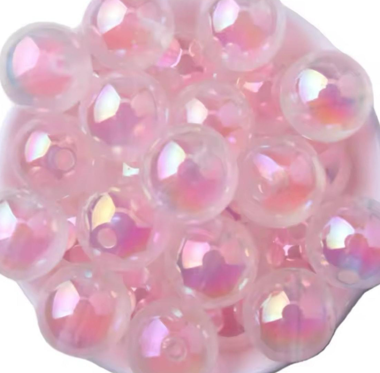 Glow in the Dark UV AB 16mm Chunky Acrylic Bead