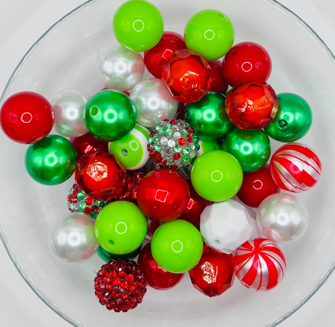 Merry 50 piece Acrylic Bead Mix