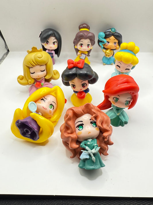 3” Princess Toppers